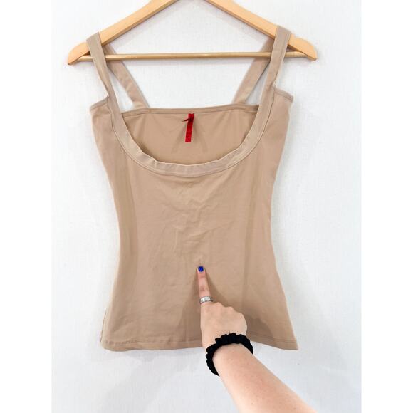 SPANX Nude Beige Underbust Tank Top Slimming Shapewear for Women Medium - Picture 5 of 6